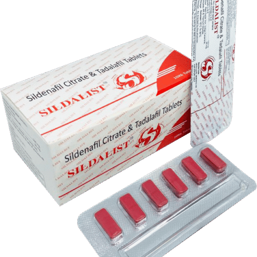 sildalist 120m ( Sildenafil and tadalafil )