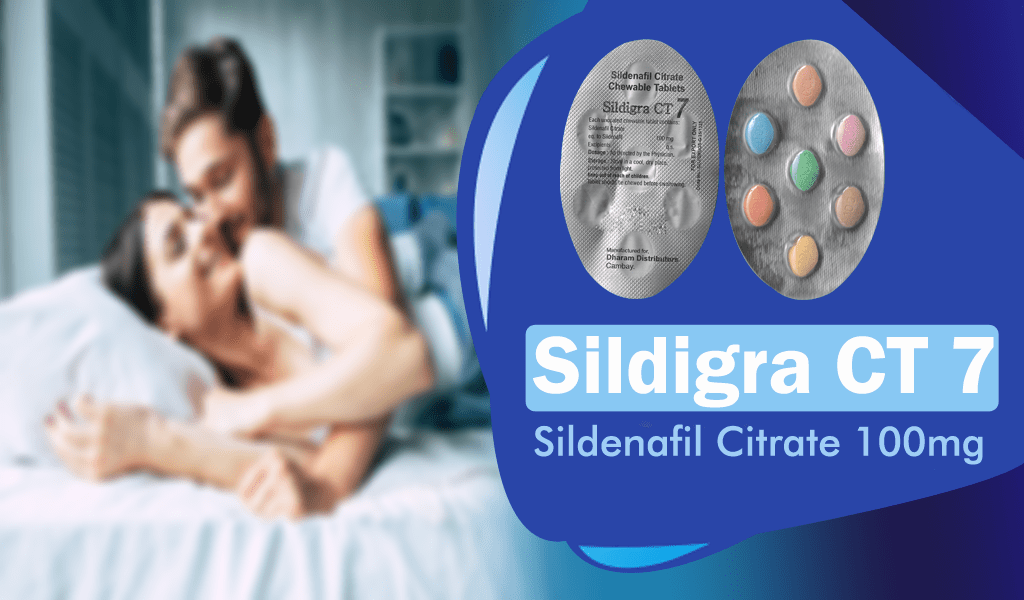 Sildigra CT 7 ( Sildenafil Citrate 100mg )