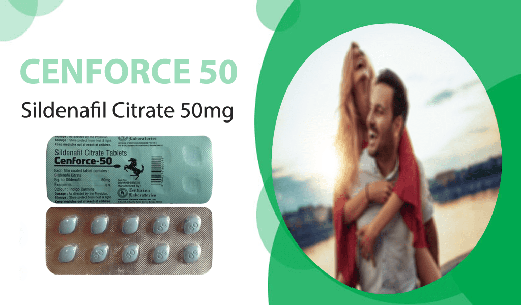 CENFORCE 50mg ( sildenafil 50mg )