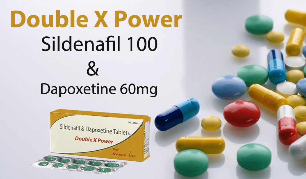 Double X Power( sildenafil 100mg and dapoxetine 60mg )