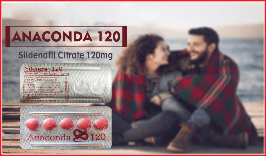 anaconda 120mg ( Sildenafil 120mg)